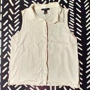 Forever 21 Sleeveless Button Down